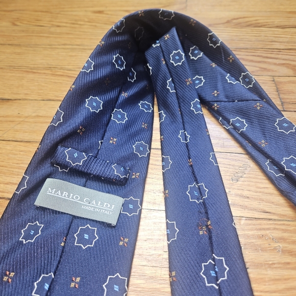 Mario Caldi Mens Tie - Picture 2 of 2